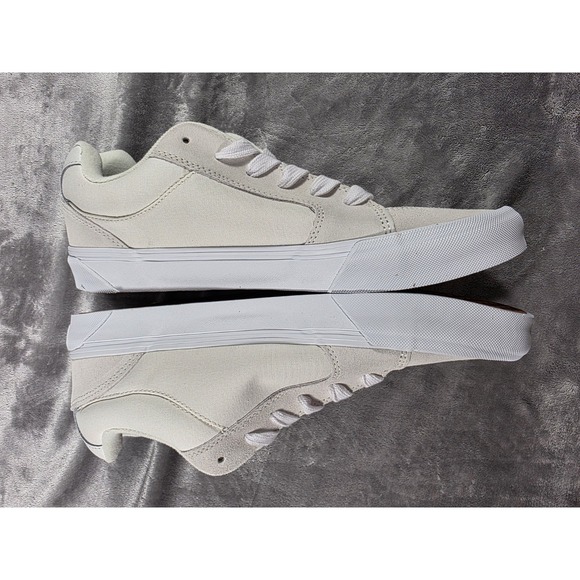 Vans‎ Chukka Push Mens Sz 9.5 White Green Canvas Casual Skate Shoes Sneakers NIB - Picture 4 of 8